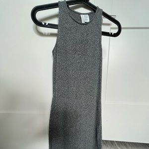 Gray XS bodycon dress